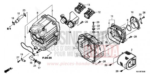 AIR CLEANER CBR500RAF de 2015